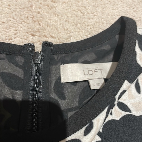 LOFT Ruffle Dress - Picture 5 of 7